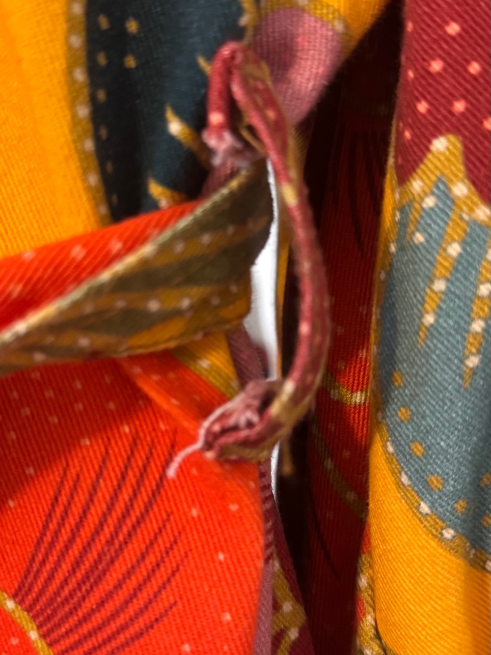 FARM Rio Multi-Color Floral Midi Dress in Mustard, Burgundy & Pink - Picture 2 of 9